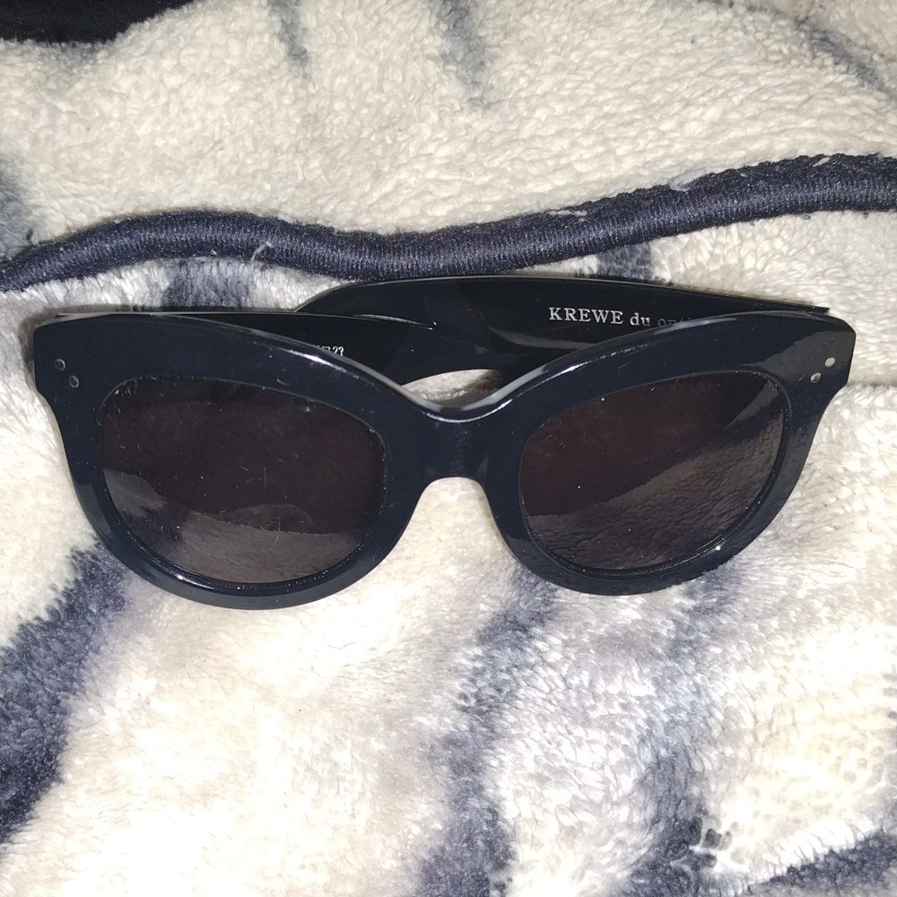 Black and White Krewe du optic prescription (51 23) Julia polarized sunglasses